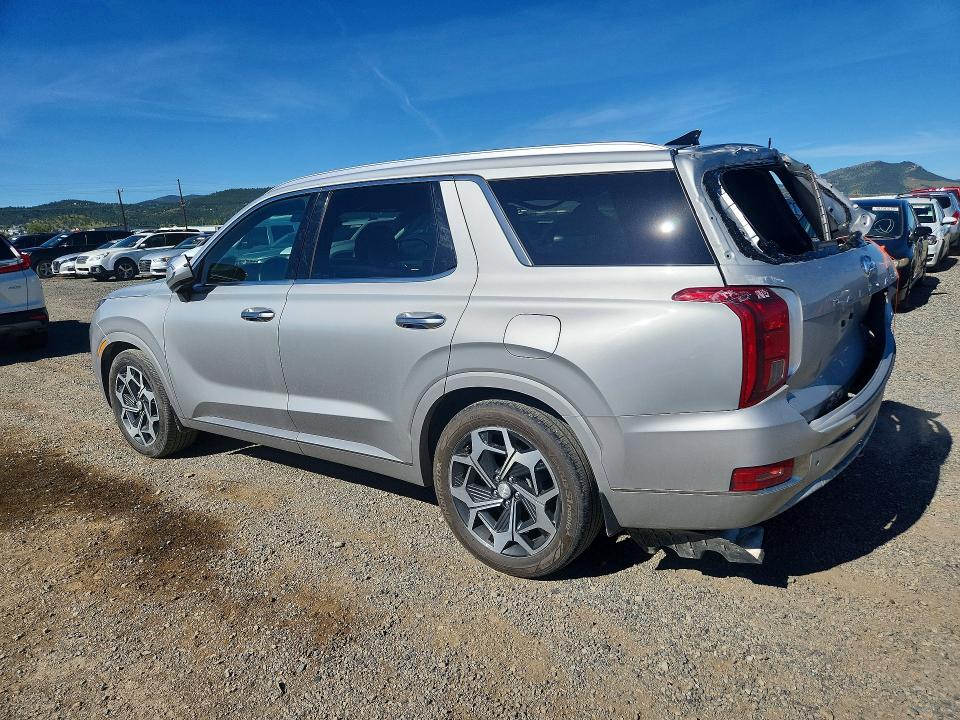 2022 Hyundai VIN KM8R7DHE6NU442304 COPART salvage auction — REAR END, Mt - Salvage Certificate Of A Vehic, sold $3,300 on 2026-07-21 (photo 2)