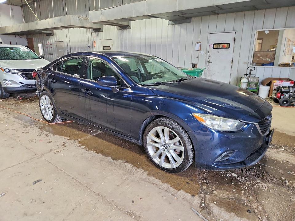 2016 Mazda 6 VIN JM1GJ1V51G1434390 COPART salvage auction — REAR END, Wi - Certificate Of Title, sold $3,500 on 2026-07-13 (photo 4)