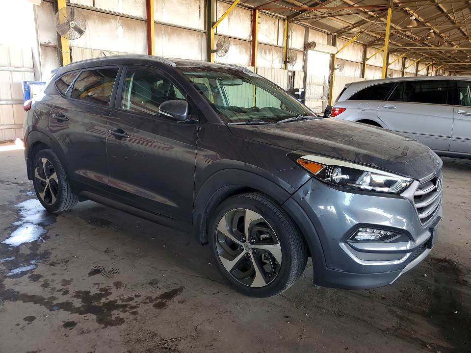 2016 Hyundai Tucson VIN KM8J33A29GU161944 COPART salvage auction — REAR END, Az - Cert Of Title - Salvage, sold $4,150 on 2026-07-20 (photo 4)