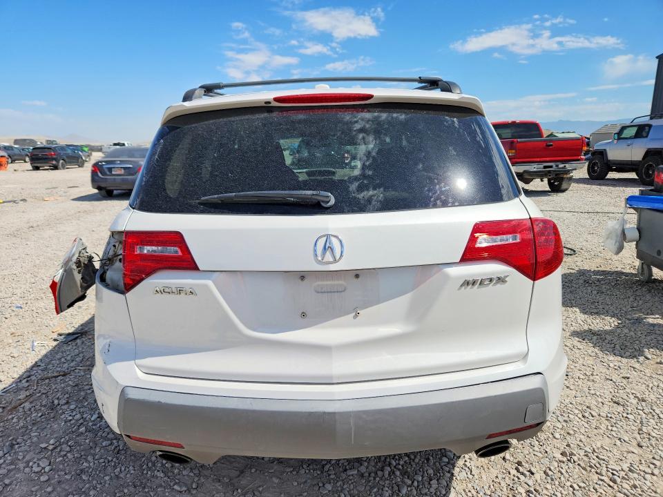 2007 Acura Mdx VIN 2HNYD28287H543749 COPART salvage auction — FRONT END, Ut - Salvage Certificate, sold $150 on 2026-07-17 (photo 6)