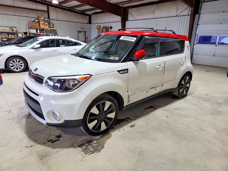 2017 Kia Soul VIN KNDJP3A55H7489350 COPART salvage auction — SIDE, Pa - Certificate Of Salvage, sold $1,150 on 2026-07-31 (photo 1)