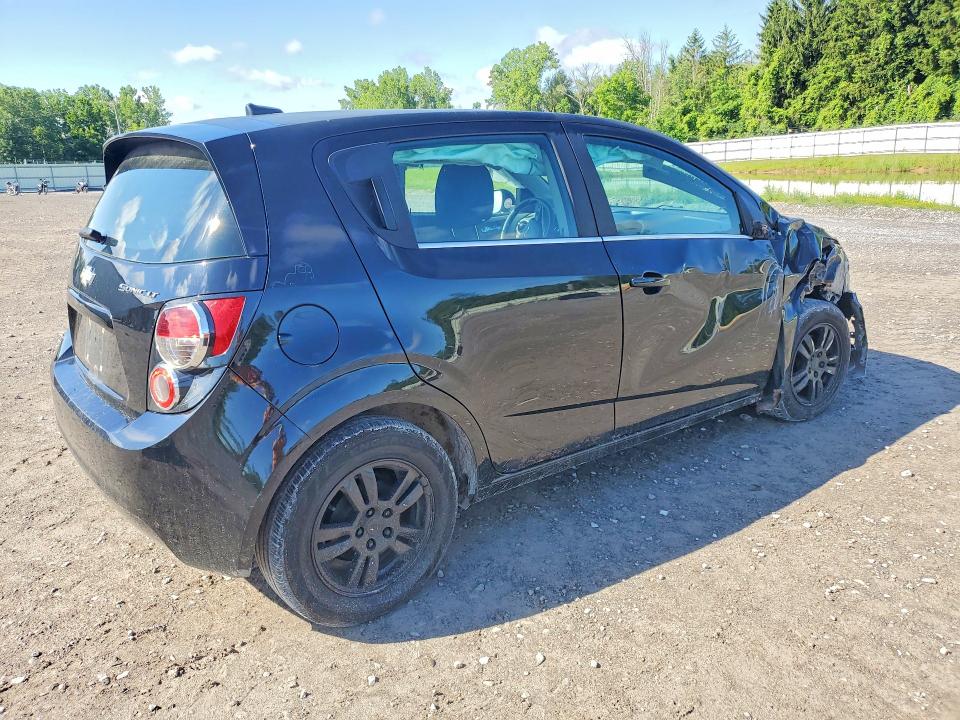 2012 Chevrolet SONIC VIN 1G1JC6SH5C4175691 COPART salvage auction — ALL OVER, NY - MV-907A SALVAGE CERTIFICATE, sold $375 on 2026-07-06 (photo 3)