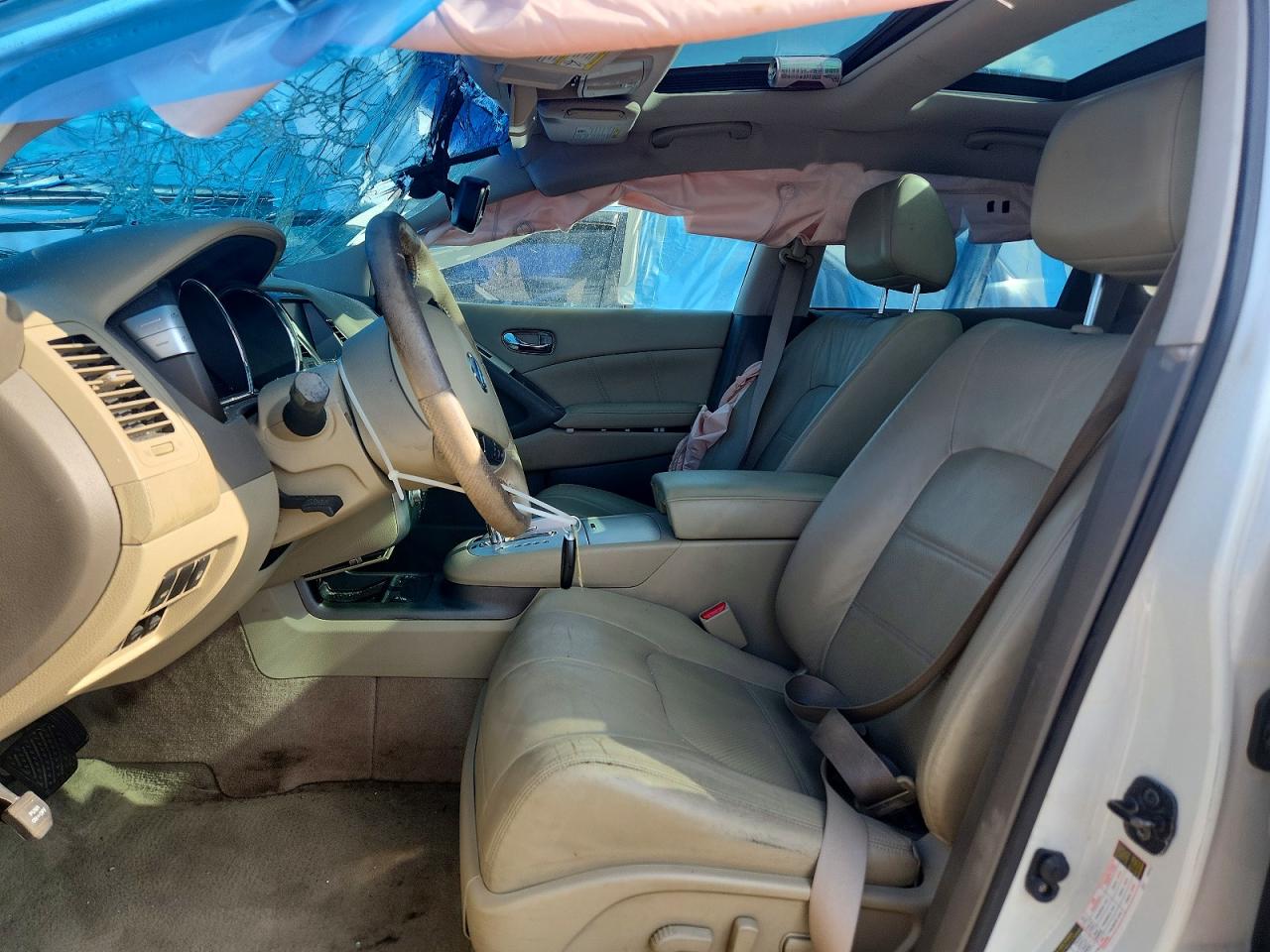 2011 Nissan Murano VIN JN8AZ1MU4BW059893 COPART salvage auction — Rollover, AL - CERT OF TITLE-SALVAGE TITLE, sold $475 on 2026-07-02 (photo 7)