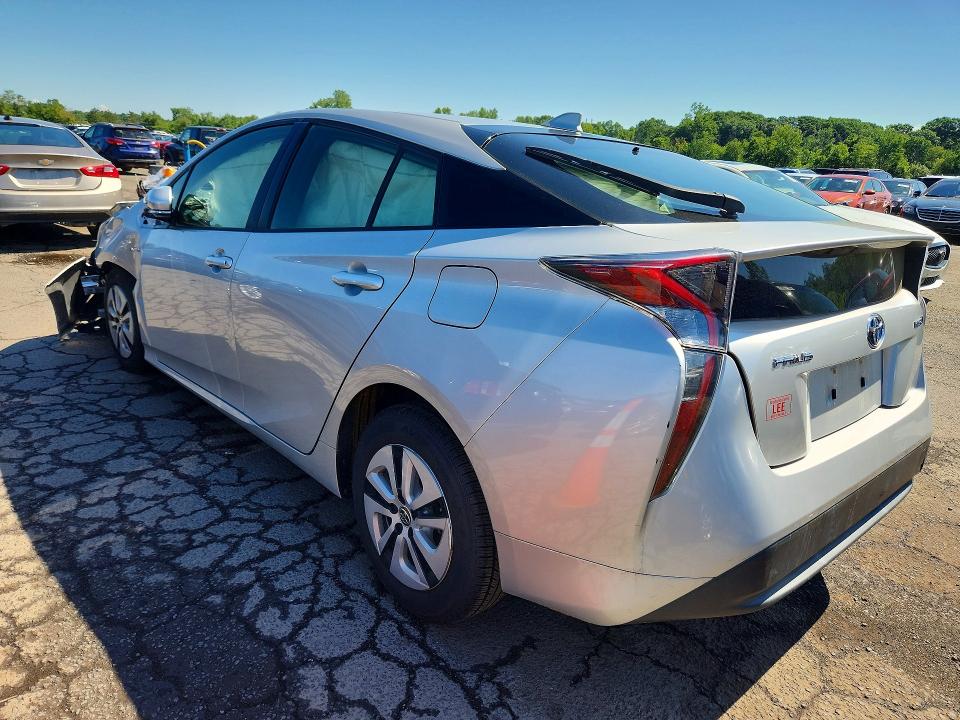 2017 Toyota Prius VIN JTDKARFU6H3536191 COPART salvage auction — FRONT END, Ct - Cert Of Title-Salvage, sold $2,200 on 2026-07-14 (photo 2)