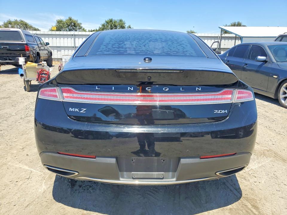 2017 Lincoln Mkz VIN 3LN6L5LU7HR660475 COPART salvage auction — FRONT END, Ca - Dis/Dlr/Exp Only Clean Title (P), sold $350 on 2026-07-21 (photo 6)