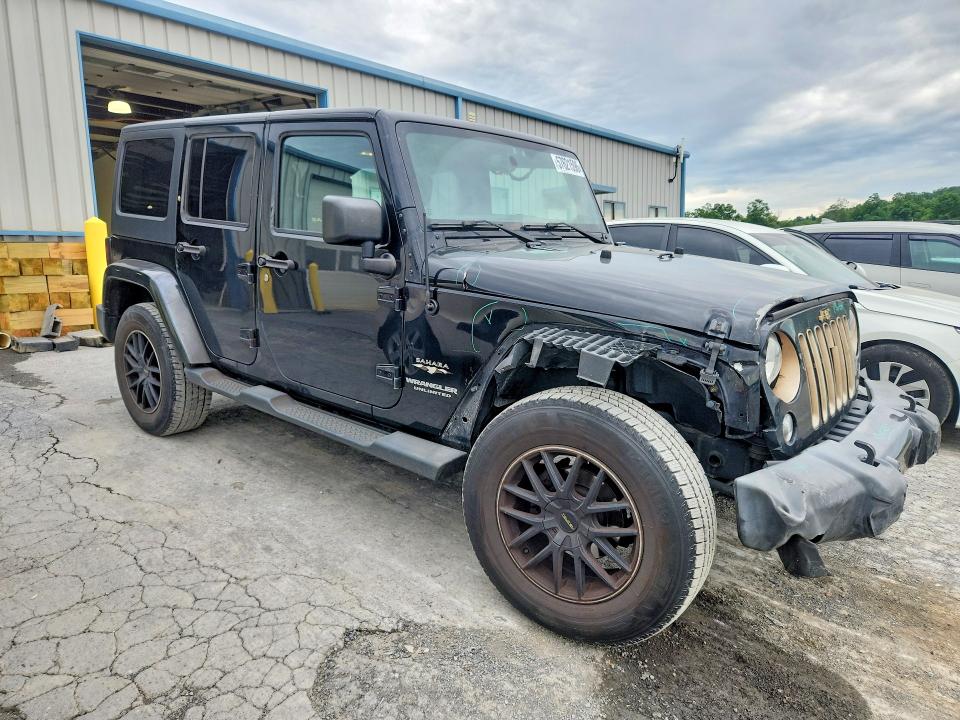 2016 Jeep VIN 1C4BJWEG1GL108070 COPART salvage auction — FRONT END, Pa - Certificate Of Salvage, sold $2,800 on 2026-07-02 (photo 4)