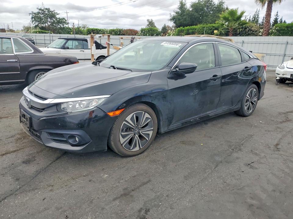 2018 Honda Civic VIN JHMFC1F77JX043706 COPART salvage auction — UNDERCARRIAGE, Ca - Salvage Certificate, sold $7,400 on 2026-07-02 (photo 1)
