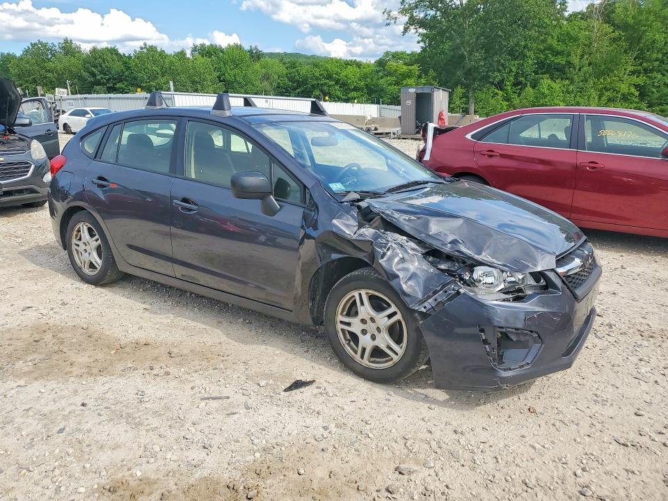 2012 Subaru VIN JF1GPAA63CG240261 COPART salvage auction — FRONT END, Ma - Cert Of Title-Reconstrctd Coll, sold $375 on 2026-07-08 (photo 4)