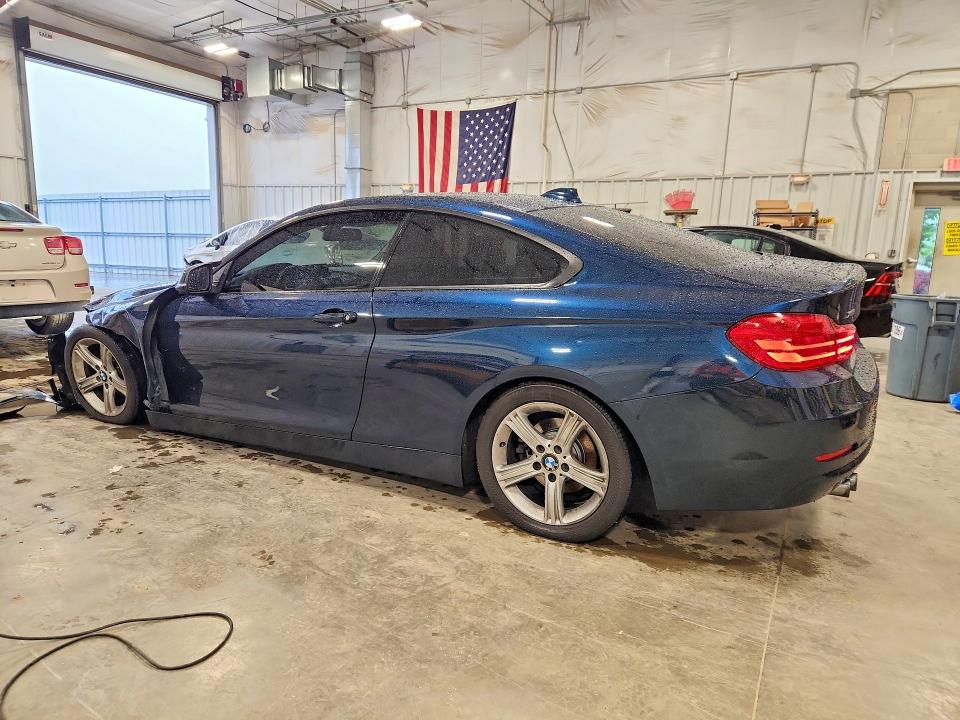 2015 BMW 4 series VIN WBA3N9C57FK247066 COPART salvage auction — FRONT END, Wi - Certificate Of Title, sold $2,100 on 2026-07-21 (photo 2)