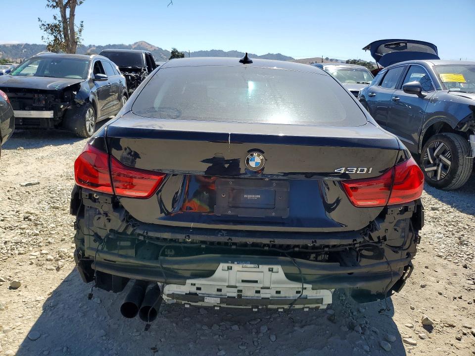 2018 BMW 4 series VIN WBA4J1C56JBG78558 COPART salvage auction — SIDE, CA - SALVAGE CERTIFICATE, sold $7,100 on 2026-07-28 (photo 6)