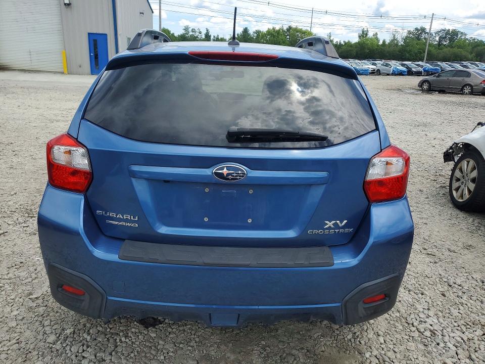 2014 Subaru Xv VIN JF2GPAKC3E8272933 COPART salvage auction — WATER/FLOOD, Nh - Cert Of Ttl-Flood Salvage, sold $1,750 on 2026-07-22 (photo 6)