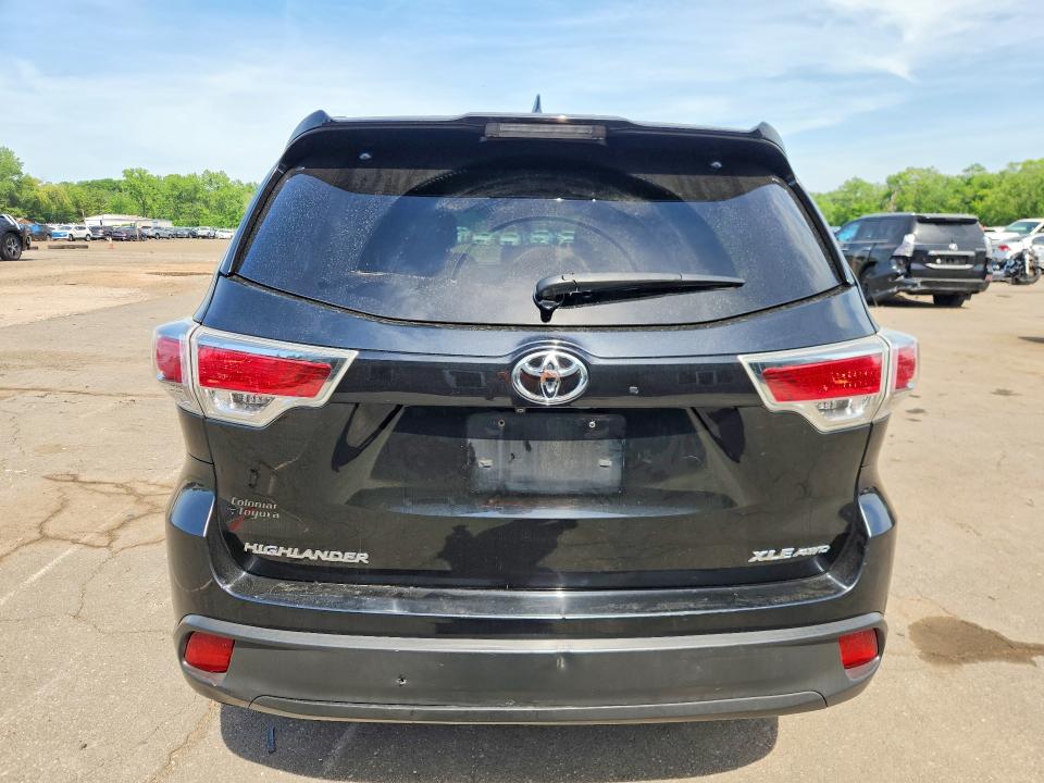 2015 Toyota VIN 5TDJKRFH6FS203948 COPART salvage auction — FRONT END, Ct - Cert Of Title-Salvage, sold $5,700 on 2026-07-31 (photo 6)