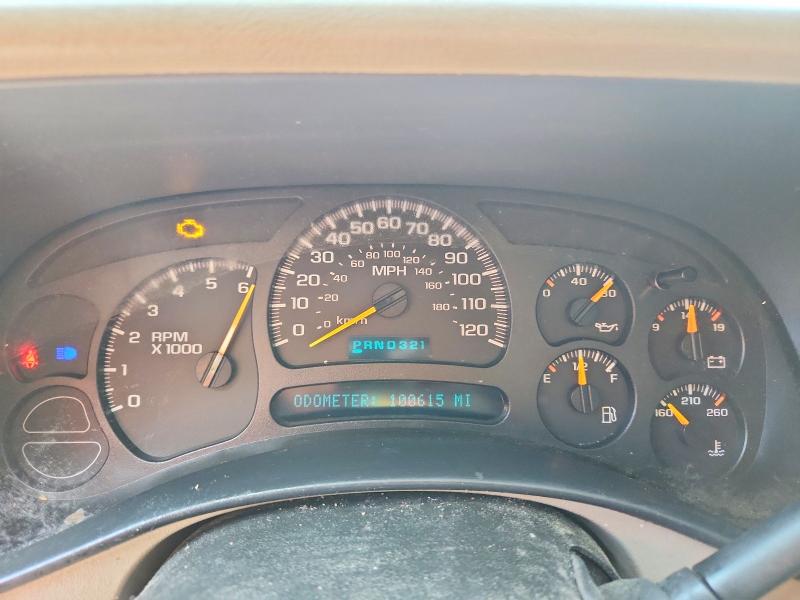 2005 Chevrolet Tahoe VIN 1GNEC13T95J110787 COPART salvage auction — FRONT END, Ga - Cert Of Title-Salvage, sold $2,300 on 2026-07-02 (photo 9)