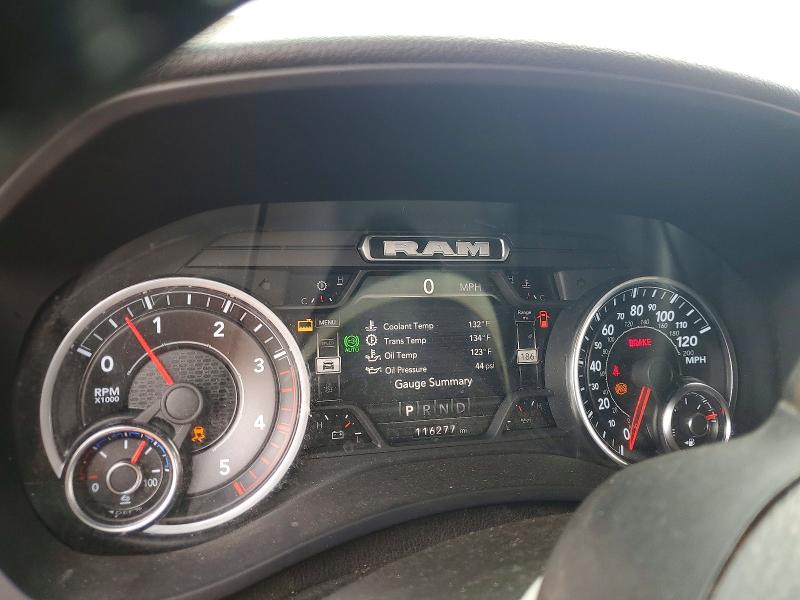 2022 Ram VIN 3C7WRMDL4NG329527 COPART salvage auction — FRONT END, Hi - Certificate Of Salvage, sold $25,000 on 2026-09-21 (photo 9)