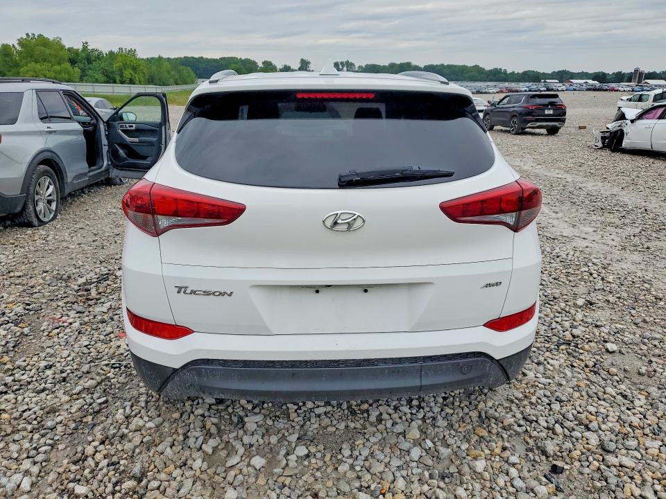 2018 Hyundai Tucson VIN KM8J3CA44JU764924 COPART salvage auction — NORMAL WEAR, Wv - Certificate Of Title, sold $4,100 on 2026-07-16 (photo 6)