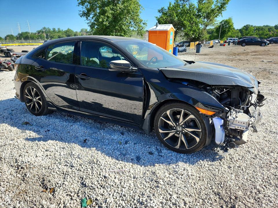 2019 Honda VIN SHHFK7H9XKU408850 COPART salvage auction — FRONT END, Md - Cert Of Salvage > 75% Damage, sold $5,600 on 2026-07-07 (photo 4)