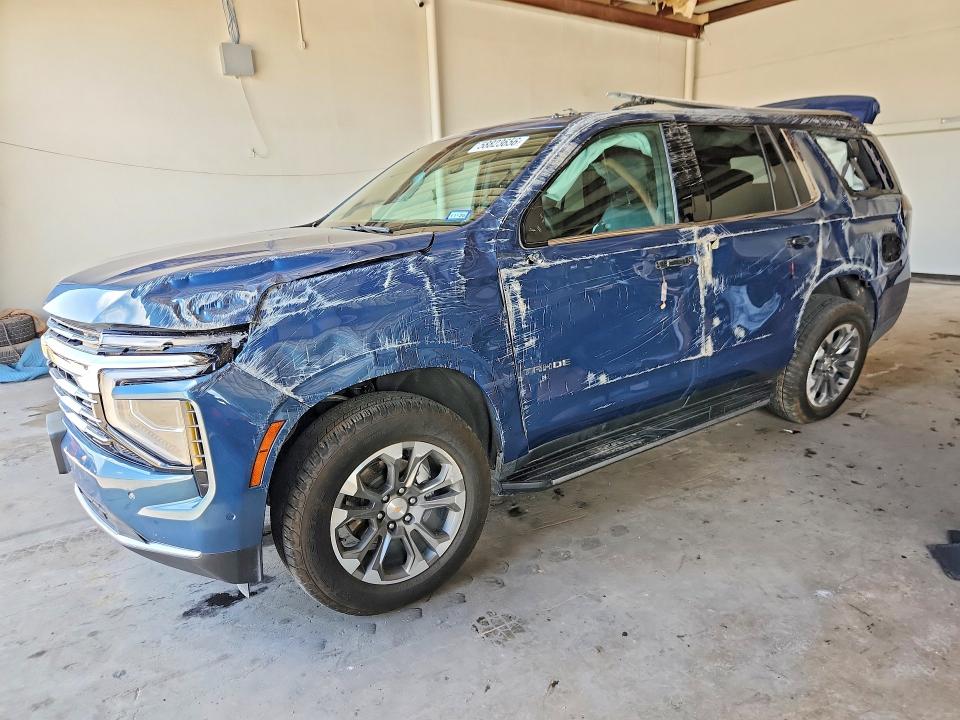 2025 Chevrolet Tahoe VIN 1GNS5NRD5SR145988 — COPART salvage auction photo