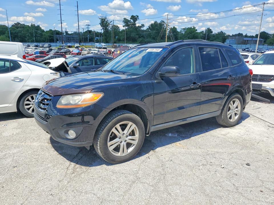 2011 Hyundai Santa fe VIN 5XYZH4AG5BG061635 COPART salvage auction — FRONT END, KY - CERT OF TITLE-SALVAGE, sold $1,750 on 2026-07-15 (photo 1)