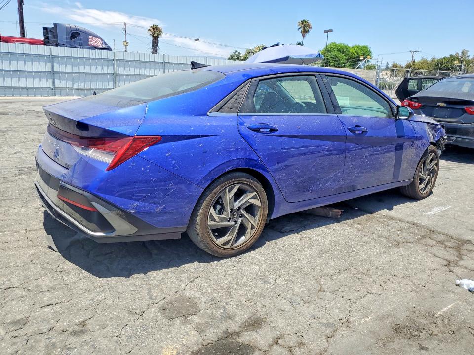 2025 Hyundai Elantra VIN KMHLS4DG0SU963347 COPART salvage auction — FRONT END, Fl - Cert Of Title Slvg Rebuildable (P), sold $5,700 on 2026-07-23 (photo 3)