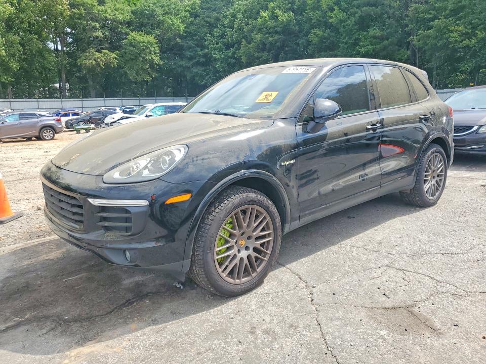 2018 Porsche Cayenne VIN WP1AE2A23JLA70883 COPART salvage auction — SIDE, Ga - Cert Of Title-Salvage, sold $10,700 on 2026-07-24 (photo 1)