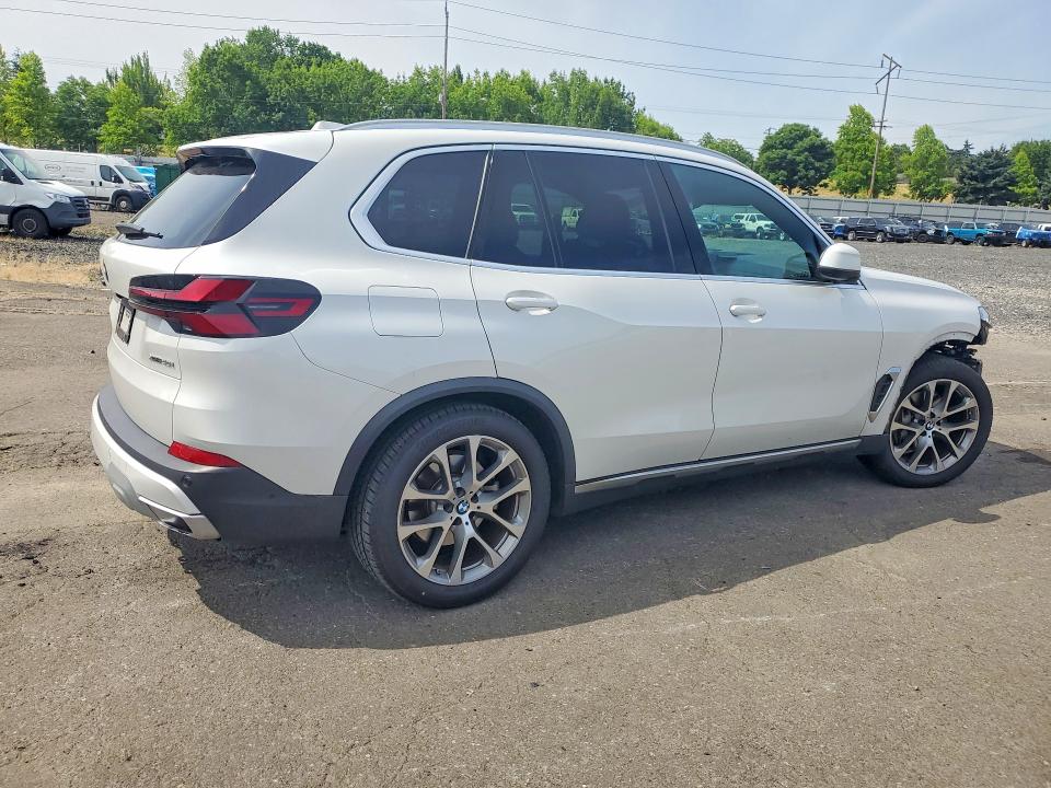 2024 BMW X5 VIN 5UX23EU05R9S66337 COPART salvage auction — FRONT END, Or - Salvage Title Certificate, sold $1,600 on 2026-08-03 (photo 3)