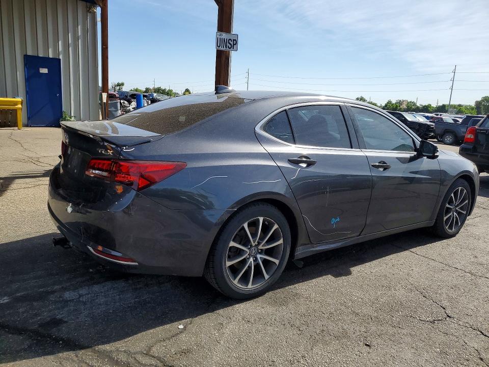2016 Acura VIN 19UUB2F72GA002074 COPART salvage auction — SIDE, Co - Public - Salvage Title, sold $3,600 on 2026-07-30 (photo 3)