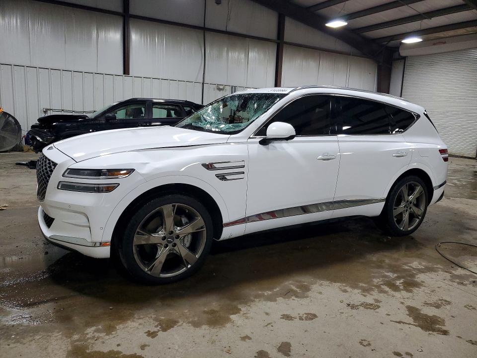 2023 Genesis Gv80 VIN KMUHCESC2PU111695 COPART salvage auction — SIDE, Pa - Certificate Of Salvage, sold $27,000 on 2026-07-08 (photo 1)