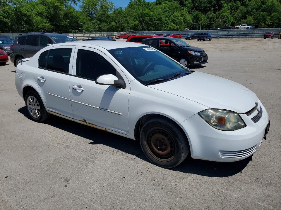 2010 Chevrolet Cobalt VIN 1G1AD5F50A7144173 COPART salvage auction — MINOR DENT/SCRATCHES, Oh - Certificate Of Title, sold $350 on 2026-07-09 (photo 4)