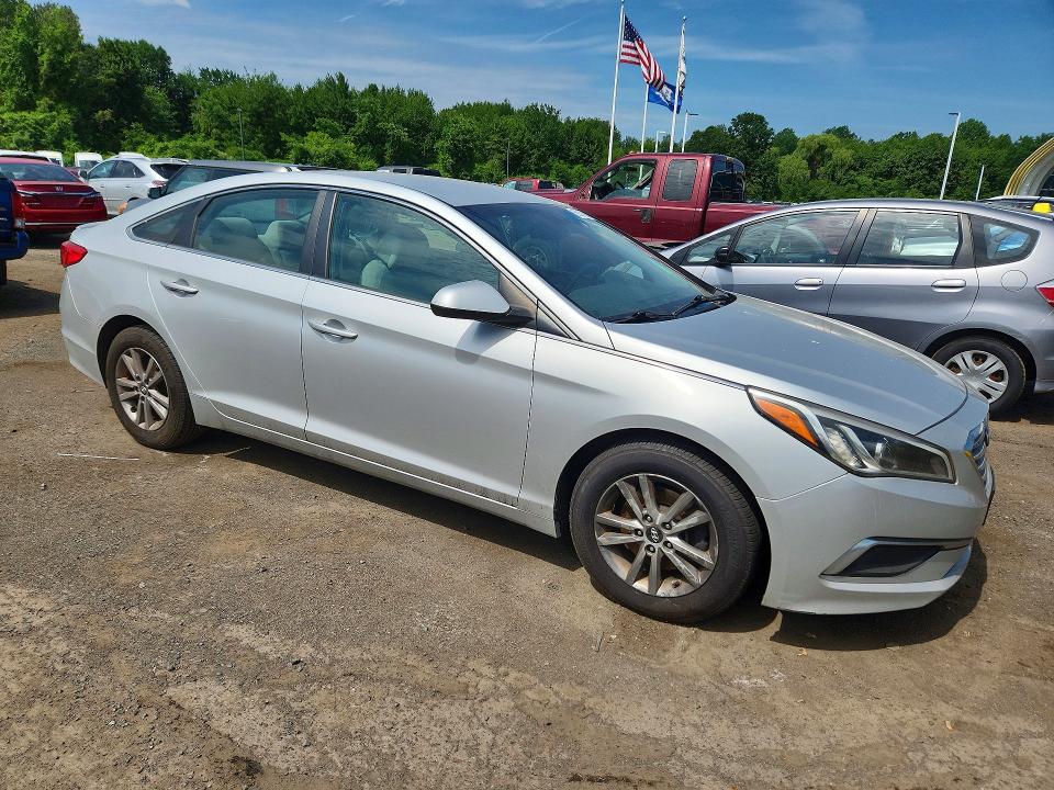 2016 Hyundai Sonata VIN 5NPE24AF1GH314845 COPART salvage auction — MINOR DENT/SCRATCHES, Ma - Certificate Of Title, sold $1,850 on 2026-07-03 (photo 4)