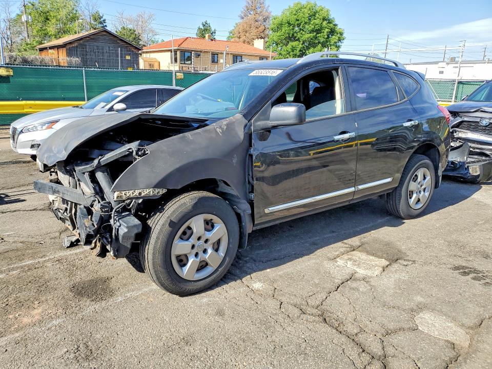 2014 Nissan Rogue VIN JN8AS5MV2EW722211 COPART salvage auction — FRONT END, Co - Salvage Title, sold $400 on 2026-07-16 (photo 1)