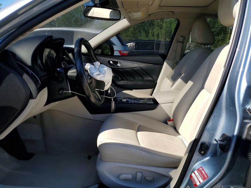 2017 Infiniti Q50 VIN JN1EV7AR5HM832101 COPART salvage auction — FRONT END, MD - CERT OF SALVAGE > 75% DAMAGE, sold $3,300 on 2026-07-30 (photo 7)