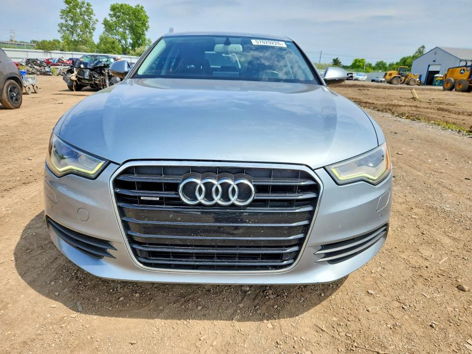 2012 Audi A6 VIN WAUBGAFC9CN028069 COPART salvage auction — REAR END, Oh - Cert Of Title-Salvage, sold $1,650 on 2026-07-02 (photo 5)