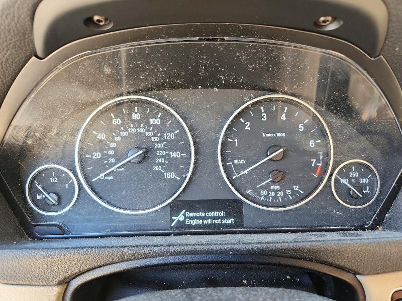 2015 BMW 3er VIN WBA3B5G59FNS15813 COPART salvage auction — FRONT END, Wv - Certificate Of Title, sold $700 on 2026-07-28 (photo 9)