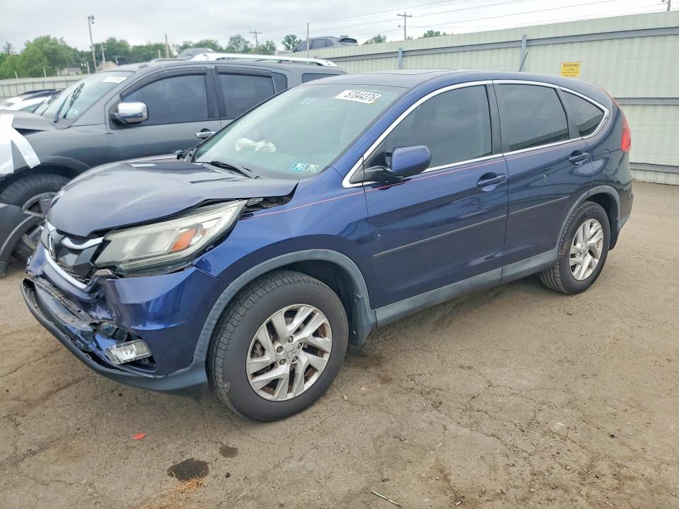 2016 Honda Cr-v VIN 2HKRM4H5XGH668565 COPART salvage auction — FRONT END, Pa - Certificate Of Salvage, sold $5,300 on 2026-07-02 (photo 1)