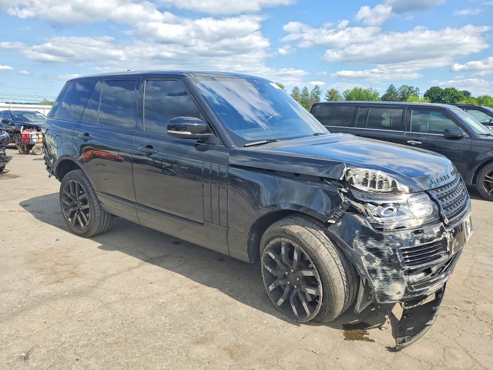 2016 Land rover VIN SALGS2PF8GA318881 COPART salvage auction — REAR END, Pa - Certificate Of Salvage, sold $6,900 on 2026-07-17 (photo 4)