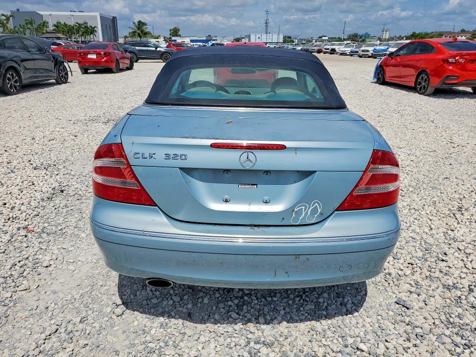 2004 Mercedes-benz Clk-klasse VIN WDBTK65G04T027198 COPART salvage auction — SIDE, Fl - Cert Of Title Slvg Rebuildable, sold $400 on 2026-07-02 (photo 6)