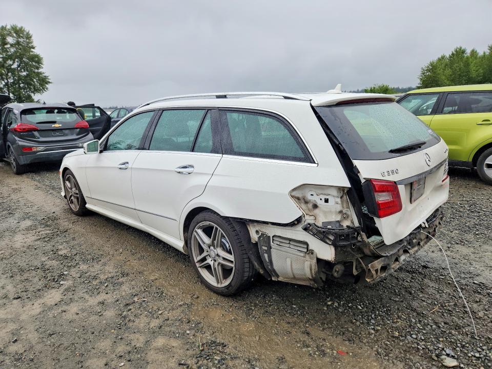 2013 Mercedes-benz E-klasse VIN WDDHH8JB8DA733655 COPART salvage auction — REAR END, WA - BILL OF SALE, sold $1,450 on 2026-08-17 (photo 2)
