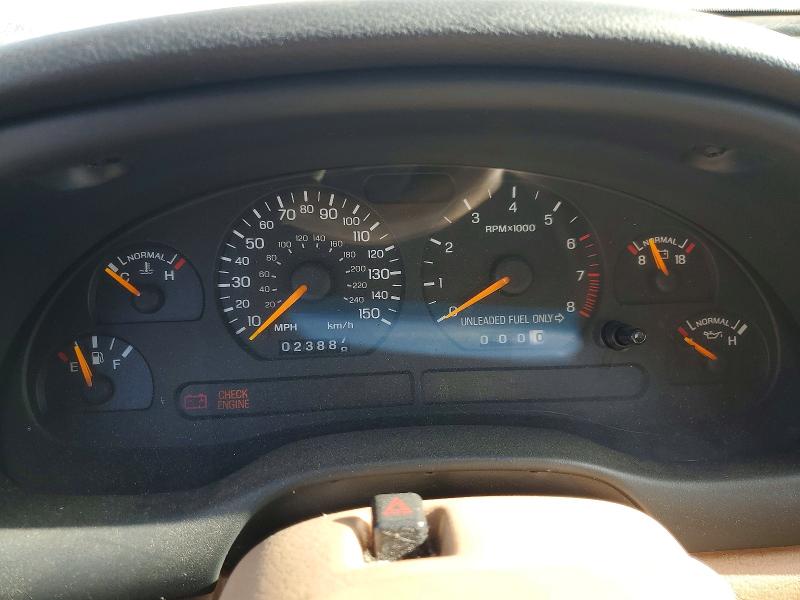 1997 Ford Mustang VIN 1FALP45X0VF153588 COPART salvage auction — MINOR DENT/SCRATCHES, Fl - Cert Of Title-Rebuildable Slvg, sold $475 on 2026-07-02 (photo 9)