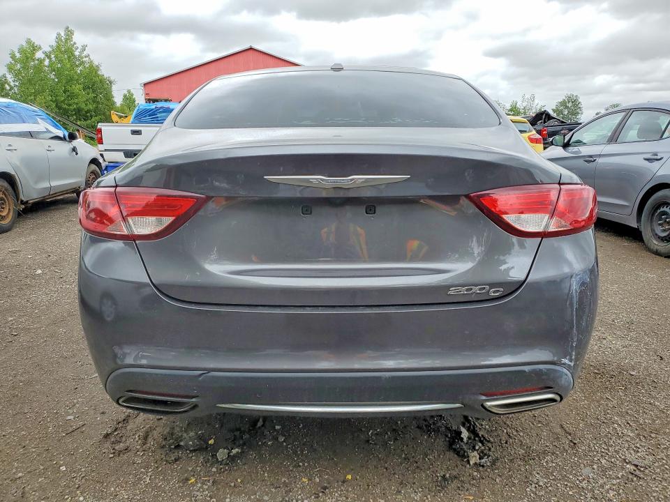 2016 Chrysler 200 VIN 1C3CCCCG5GN186988 COPART salvage auction — SIDE, On - Permit No Brand - Unfit, sold $1,300 on 2026-07-02 (photo 6)
