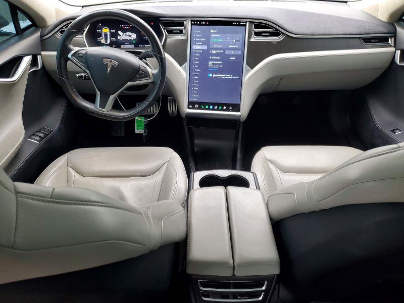 2015 Tesla VIN 5YJSA1H47FF097176 COPART salvage auction — FRONT END, Ny - Mv-907A Salvage Certificate, sold $5,900 on 2026-07-08 (photo 8)