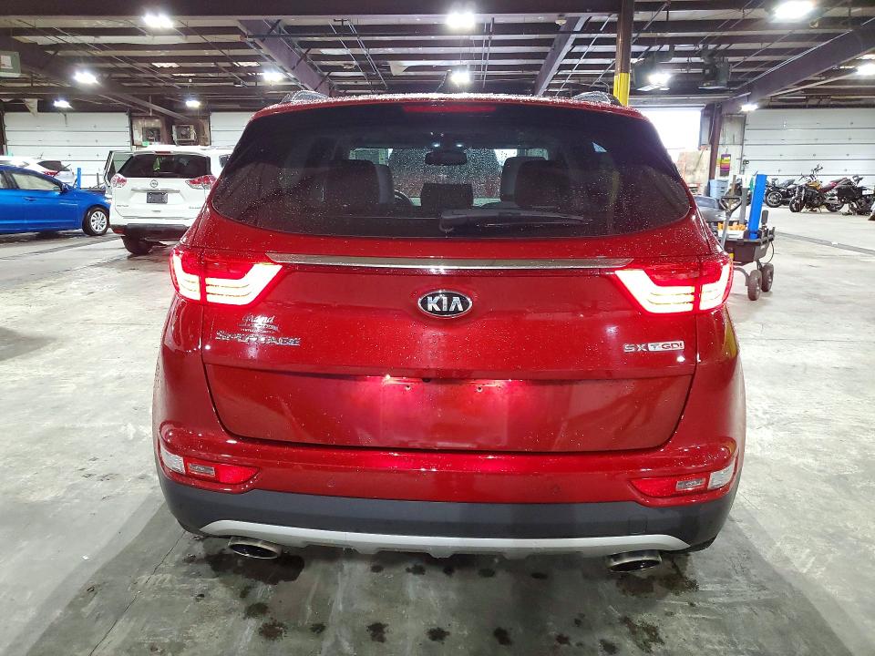 2019 Kia Sportage VIN KNDPRCA68K7581203 COPART salvage auction — FRONT END, Co - Bill Of Sale-Parts Only, sold $325 on 2026-07-28 (photo 6)