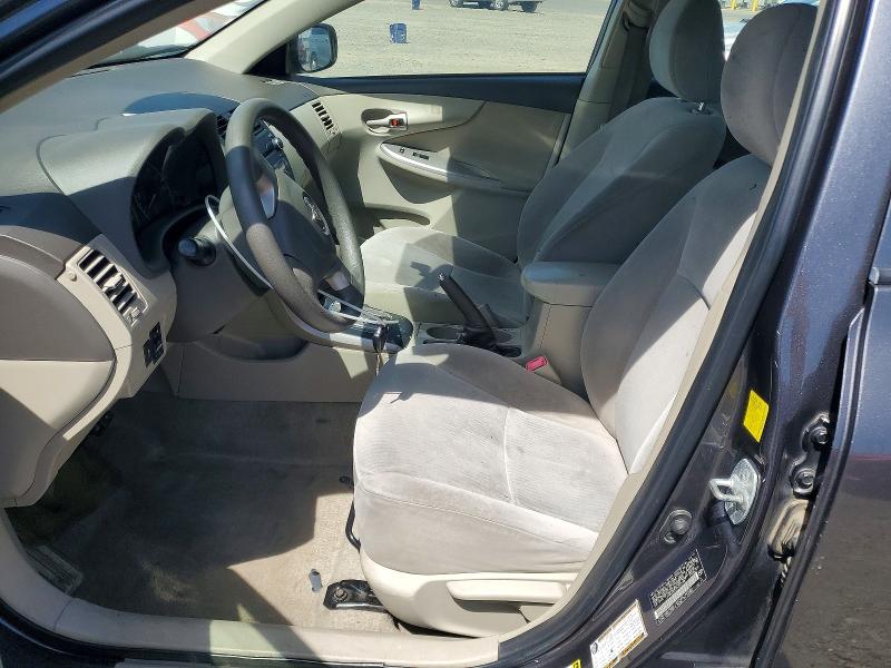 2010 Toyota Corolla VIN JTDBU4EE3AJ077367 COPART salvage auction — FRONT END, Ca - Salvage Certificate, sold $2,000 on 2026-07-09 (photo 7)