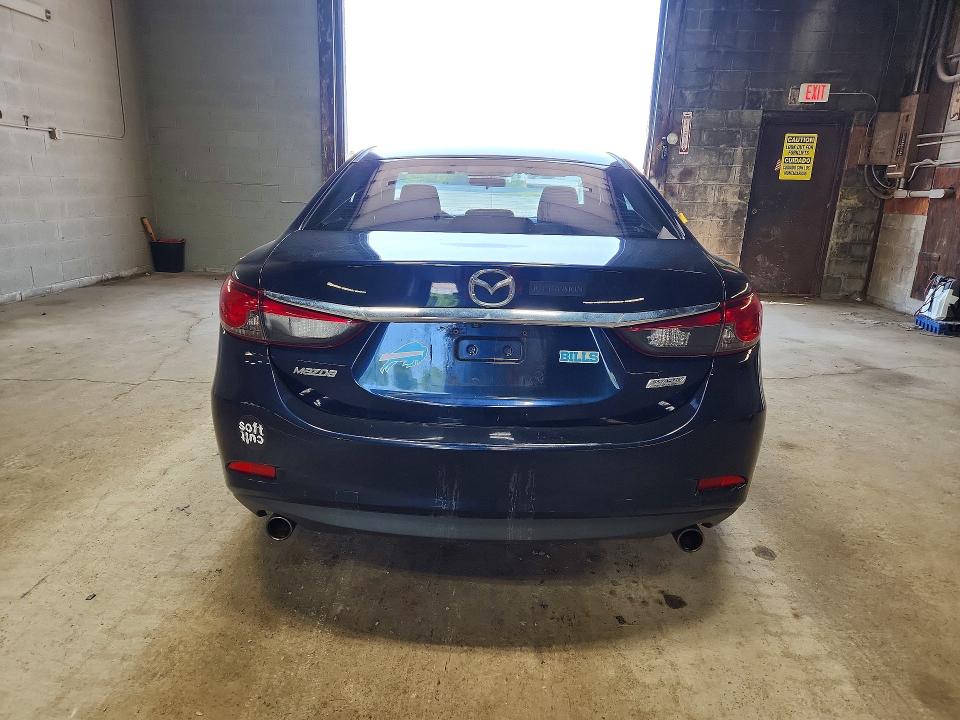 2016 Mazda 6 VIN JM1GJ1U57G1411567 COPART salvage auction — MECHANICAL, Ny - Certificate Of Title, sold $250 on 2026-07-08 (photo 6)