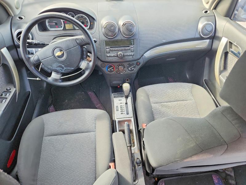 2009 Chevrolet Aveo VIN KL1TG56E89B613730 COPART salvage auction — REAR END, Tx - Salvage Vehicle Title, sold $250 on 2026-07-09 (photo 8)