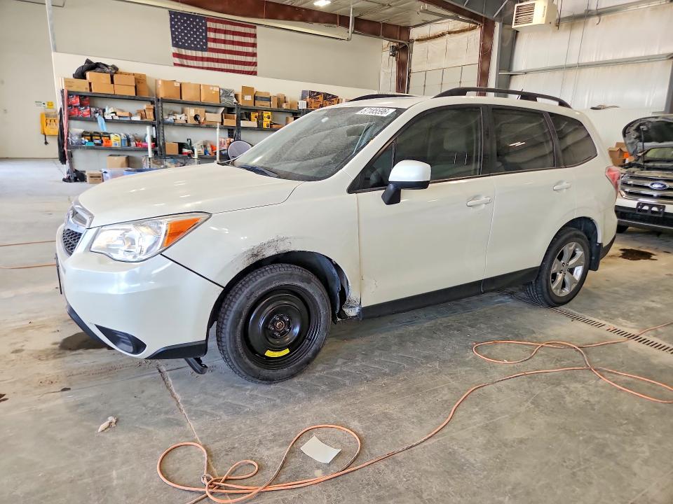 2014 Subaru Forester VIN JF2SJAEC6EH439440 COPART salvage auction — FRONT END, Ne - Cert Of Title-Salvage, sold $2,900 on 2026-07-18 (photo 1)
