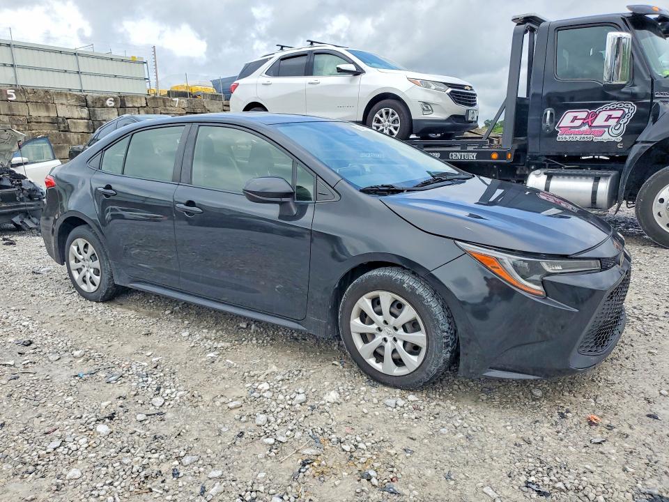 2020 Toyota Corolla VIN JTDEPRAE8LJ020009 COPART salvage auction — REAR END, KY - CERT OF TITLE-SALVAGE, sold $5,500 on 2026-07-24 (photo 4)