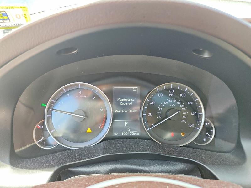 2018 Lexus ES VIN 58ABK1GG4JU090439 COPART salvage auction — FRONT END, Id - Salvage Certificate Of Title, sold $8,500 on 2026-08-24 (photo 9)