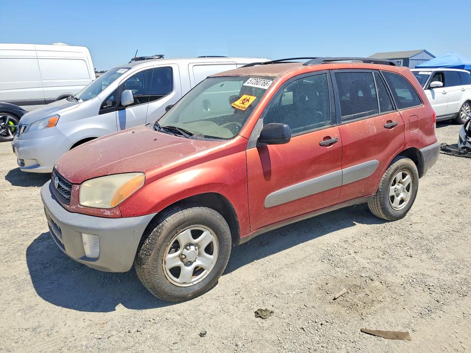 2002 Toyota Rav4 VIN JTEGH20V720049709 COPART salvage auction — MINOR DENT/SCRATCHES, Ca - Dis/Dlr/Exp Only Clean Title, sold $1,950 on 2026-07-21 (photo 1)