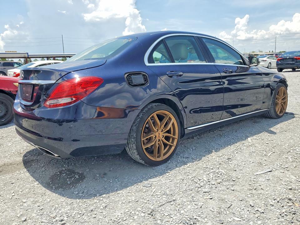 2016 Mercedes-benz C-klasse VIN 55SWF4JB4GU127862 COPART salvage auction — FRONT END, Fl - Certificate Of Title (P), sold $3,600 on 2026-07-10 (photo 3)