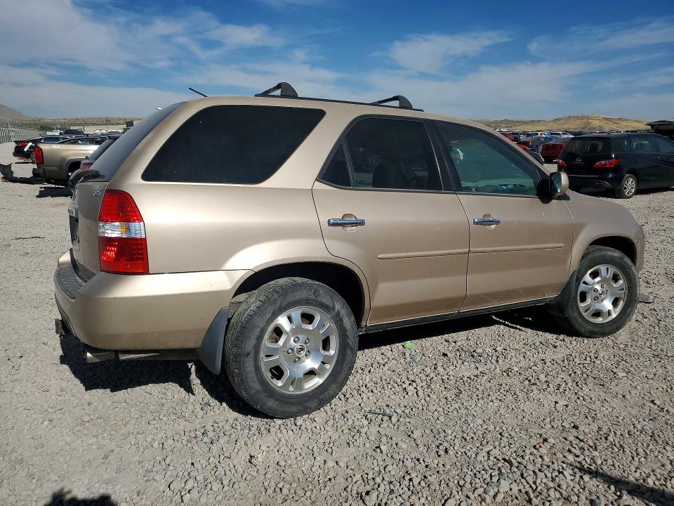 2002 Acura Mdx VIN 2HNYD18212H524866 COPART salvage auction — FRONT END, Ut - Salvage Certificate, sold $150 on 2026-07-17 (photo 3)